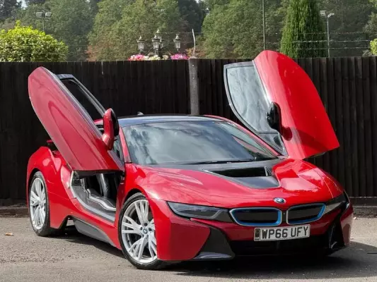 BMW i8 1.5 7.1kWh Protonic Red Edition Auto 4WD Euro 6 (s/s) 2dr