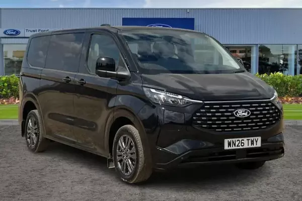 Ford Tourneo Custom 340 Titanium AUTO L1 SWB 9 Seater PETROL PHEV FWD 2.5 232ps H1 Low Roof