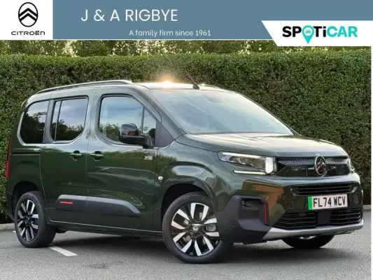 Citroen e-Berlingo 52kWh MAX M Auto 5dr (11kW Charger)