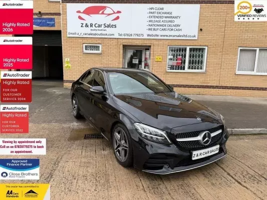 Mercedes-Benz C Class 2.0 C220d AMG Line G-Tronic+ Euro 6 (s/s) 4dr