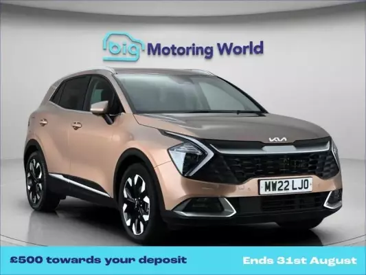 Kia Sportage 1.6 T-GDi 13.8kWh 3 Auto AWD Euro 6 (s/s) 5dr