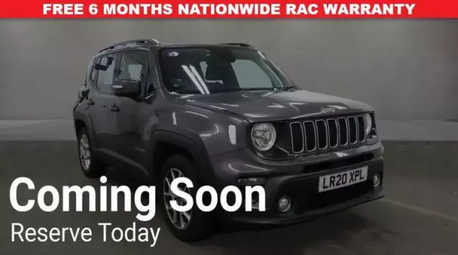 Jeep Renegade 1.6 MultiJetII Longitude DDCT Euro 6 (s/s) 5dr