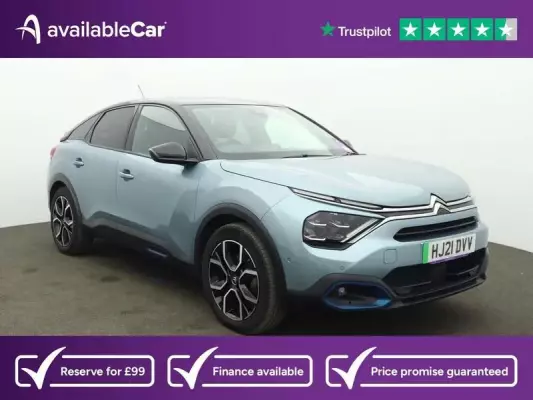 Citroen e-C4 50kWh Shine Plus Auto 5dr