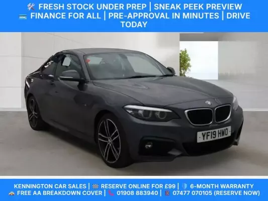 BMW 2 Series 2.0 220d M Sport Auto Euro 6 (s/s) 2dr