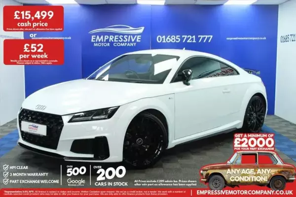 Audi TT 2.0 TFSI 40 Black Edition S Tronic Euro 6 (s/s) 3dr