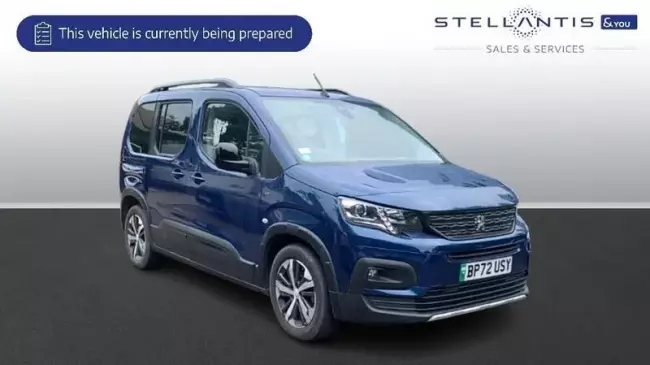 Peugeot e-Rifter 50kWh GT Standard MPV Auto 5dr (11kW Charger)