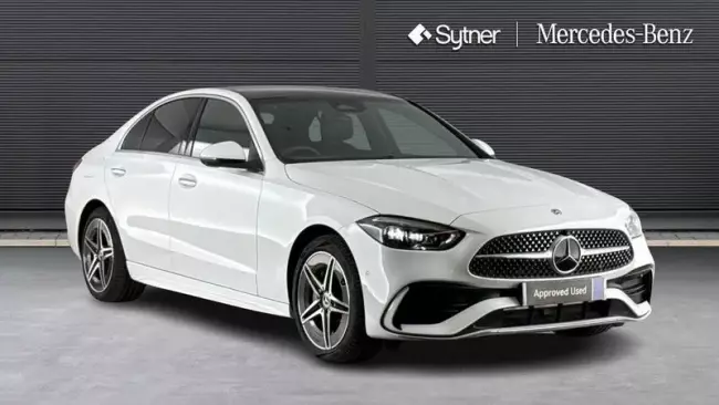 Mercedes-Benz C Class 2.0 C300e 25.4kWh AMG Line (Premium Plus) G-Tronic+ Euro 6 (s/s) 4dr