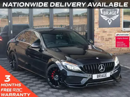 Mercedes-Benz C Class 1.6 C200d AMG Line G-Tronic+ Euro 6 (s/s) 4dr