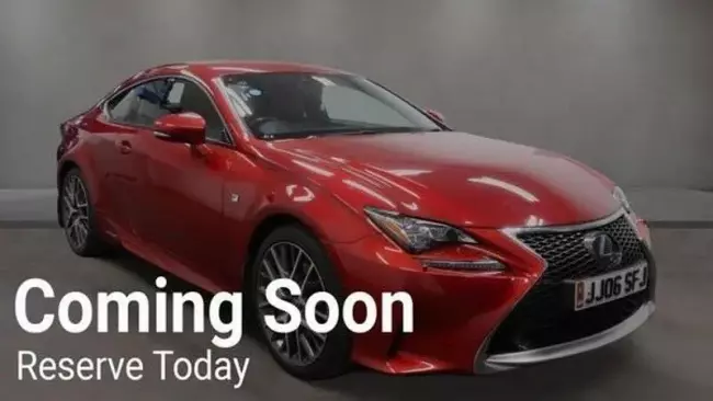 Lexus RC 2.5 300h F Sport CVT Euro 6 (s/s) 2dr