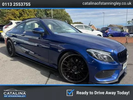 Mercedes-Benz C Class 2.1 C220d AMG Line (Premium Plus) G-Tronic+ Euro 6 (s/s) 2dr