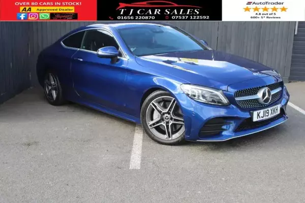 Mercedes-Benz C Class 2.0 C300d AMG Line (Premium) G-Tronic+ Euro 6 (s/s) 2dr