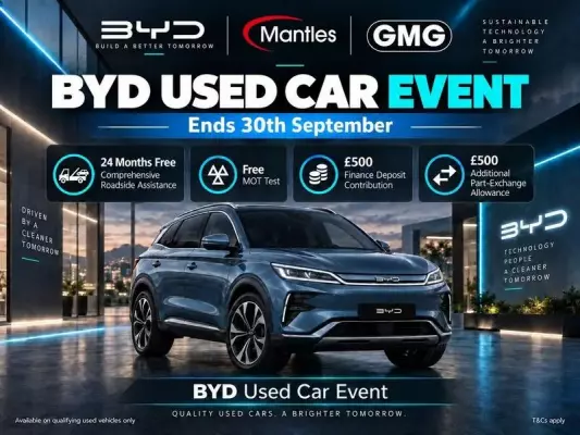 BYD Atto 2 51.1kWh Boost Auto 5dr