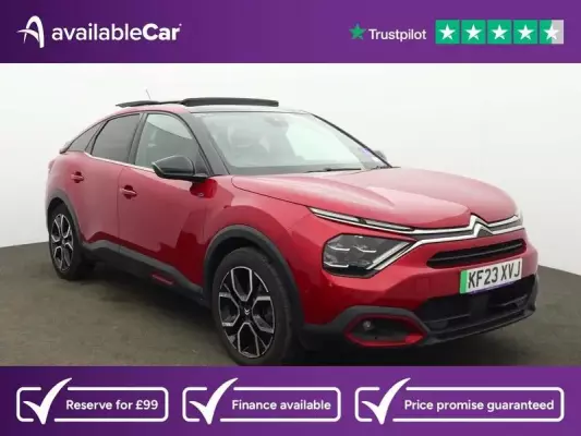 Citroen e-C4 50kWh Shine Plus Auto 5dr (7.4kW Charger)