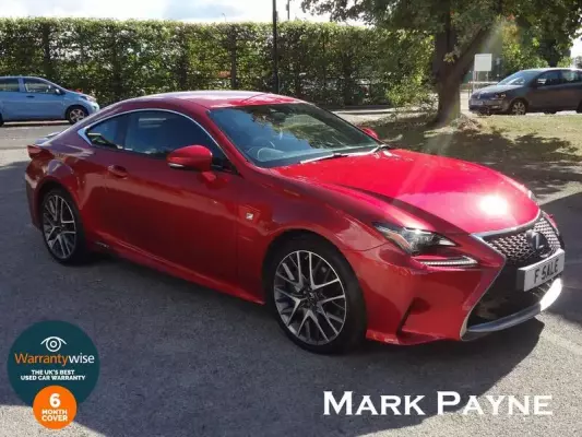 Lexus RC 2.5 300h F Sport E-CVT Euro 6 (s/s) 2dr