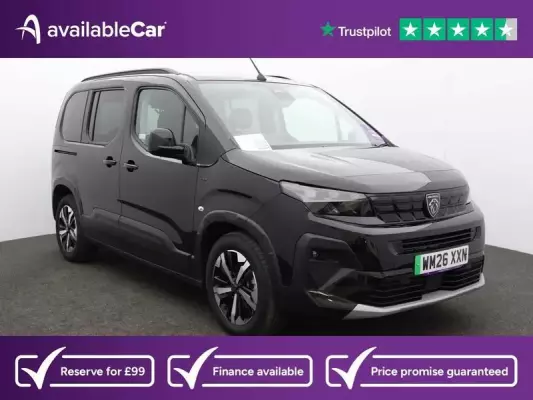 Peugeot e-Rifter 52kWh GT Standard MPV Auto 5dr (7.4kW Charger)