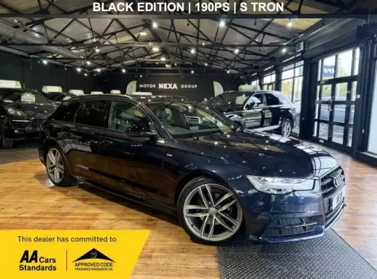 Audi A6 Avant 2.0 TDI ultra Black Edition S Tronic Euro 6 (s/s) 5dr