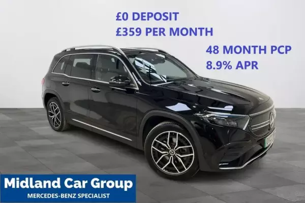 Mercedes-Benz EQB EQB 300 66.5kWh AMG Line (Premium) Auto 4MATIC 5dr