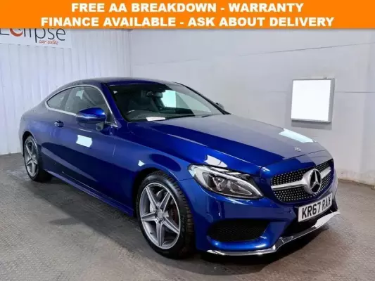Mercedes-Benz C Class 2.0 C200 AMG Line G-Tronic+ Euro 6 (s/s) 2dr