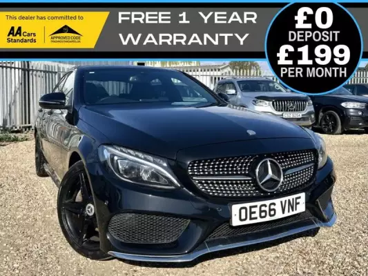 Mercedes-Benz C Class 2.1 C220d AMG Line G-Tronic+ Euro 6 (s/s) 4dr