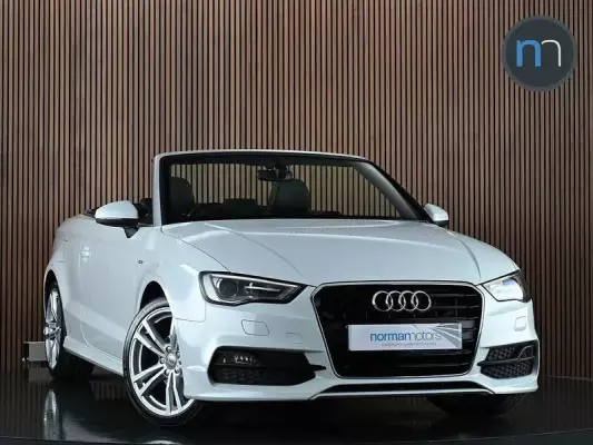 Audi A3 Cabriolet 1.4 TFSI CoD S line Euro 6 (s/s) 2dr (Nav)