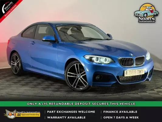 BMW 2 Series 2.0 218d M Sport Auto Euro 6 (s/s) 2dr