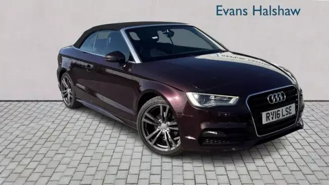 Audi A3 Cabriolet 2.0 TDI S line Euro 6 (s/s) 2dr