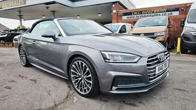 Audi A5 Cabriolet 2.0 TDI S line S Tronic quattro Euro 6 (s/s) 2dr