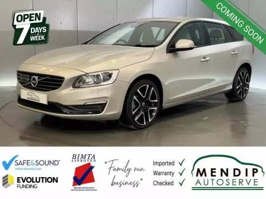 Volvo V60 2.0 D4 SE Lux Nav Estate 5dr Diesel Auto Euro 6 (s/s) (190 ps)