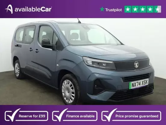 Vauxhall Combo Life Electric 52kWh Design XL MPV Auto 5dr (11kW Charger)