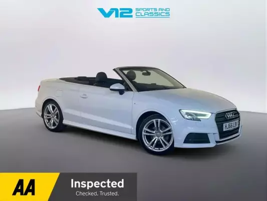 Audi A3 Cabriolet 2.0 TDI S line Euro 6 (s/s) 2dr