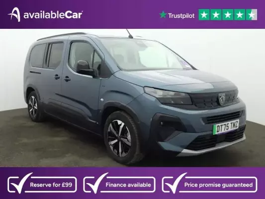 Peugeot e-Rifter 52kWh GT Long MPV Auto 5dr (11kW Charger)