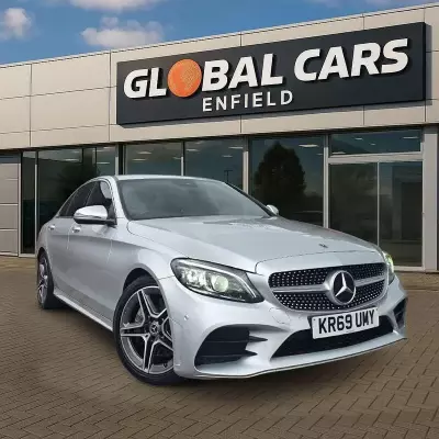 Mercedes-Benz C Class 2.0 C300d AMG Line (Premium) G-Tronic+ Euro 6 (s/s) 4dr