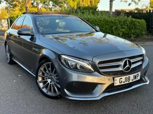 Mercedes-Benz C Class 1.6 C200d AMG Line (Premium) G-Tronic+ Euro 6 (s/s) 4dr