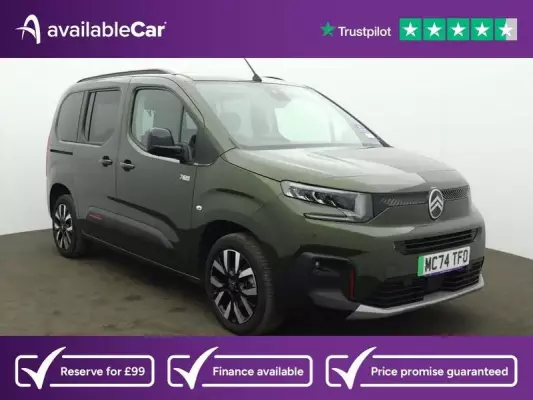 Citroen e-Berlingo 52kWh MAX M Auto 5dr (11kW Charger)