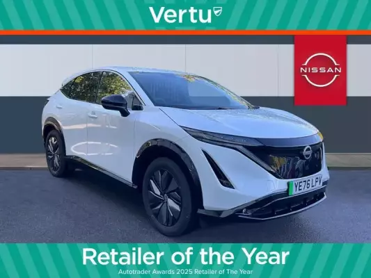 Nissan ARIYA 63kWh Shiro Auto 5dr 7.4kW Charger