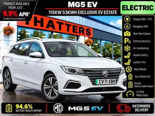 MG MG5 52.5kWh Exclusive Auto 5dr