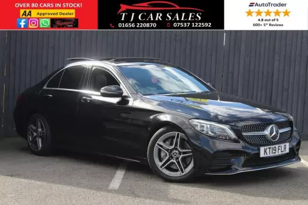 Mercedes-Benz C Class 2.0 C300d AMG Line (Premium Plus) G-Tronic+ Euro 6 (s/s) 4dr