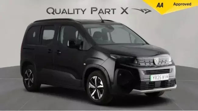 Peugeot e-Rifter 52kWh GT Standard MPV Auto 5dr (11kW Charger)