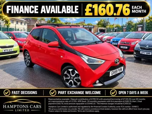 Toyota AYGO 1.0 VVT-i x-plore Euro 6 5dr