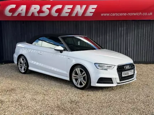 Audi A3 Cabriolet 1.4 TFSI CoD S line S Tronic Euro 6 (s/s) 2dr