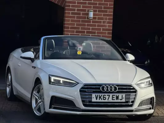 Audi A5 Cabriolet 2.0 TDI S line S Tronic quattro Euro 6 (s/s) 2dr