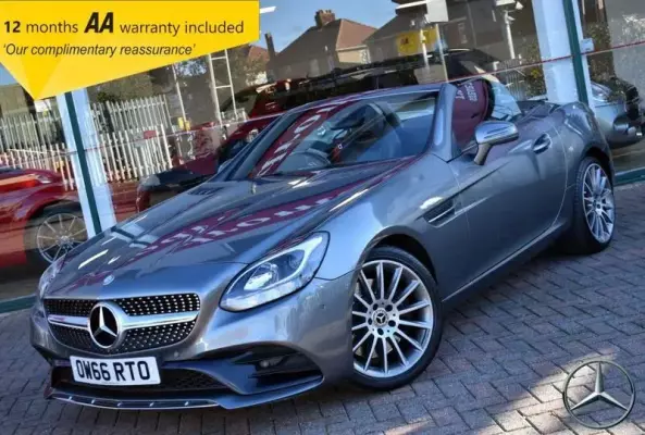 Mercedes-Benz SLC 2.0 SLC200 AMG Line G-Tronic Euro 6 (s/s) 2dr
